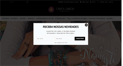 Desktop Screenshot of carolgarcia.com.br